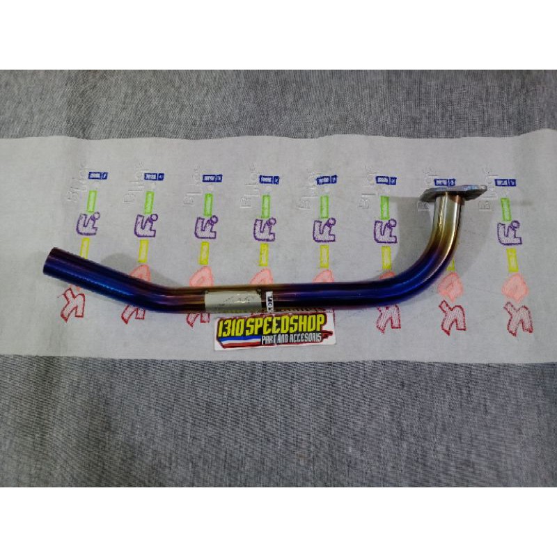 Leheran knalpot standar slip on twotone mio m3,mio z,fino 125 T speed racing