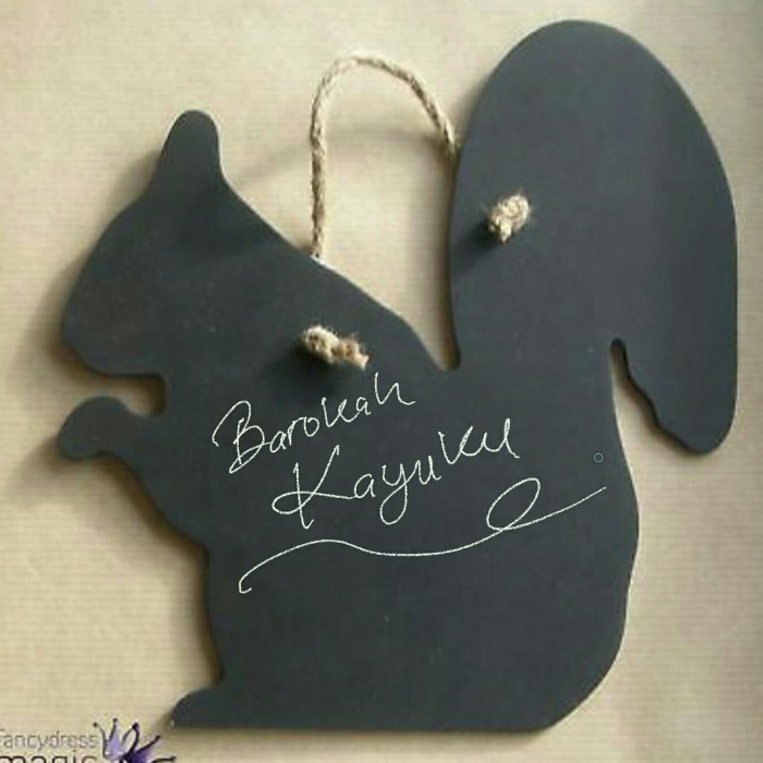 

papan tulis blackboard unik cafe restaurant chalkboard vintage tupai