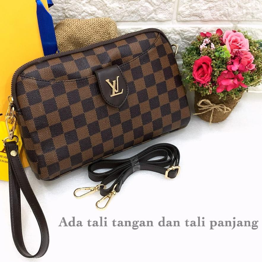 ❃ TAS LV HUNSE IMPORT TAS SELEMPANG WANITA SLINGBAG MINI KULIT ✲