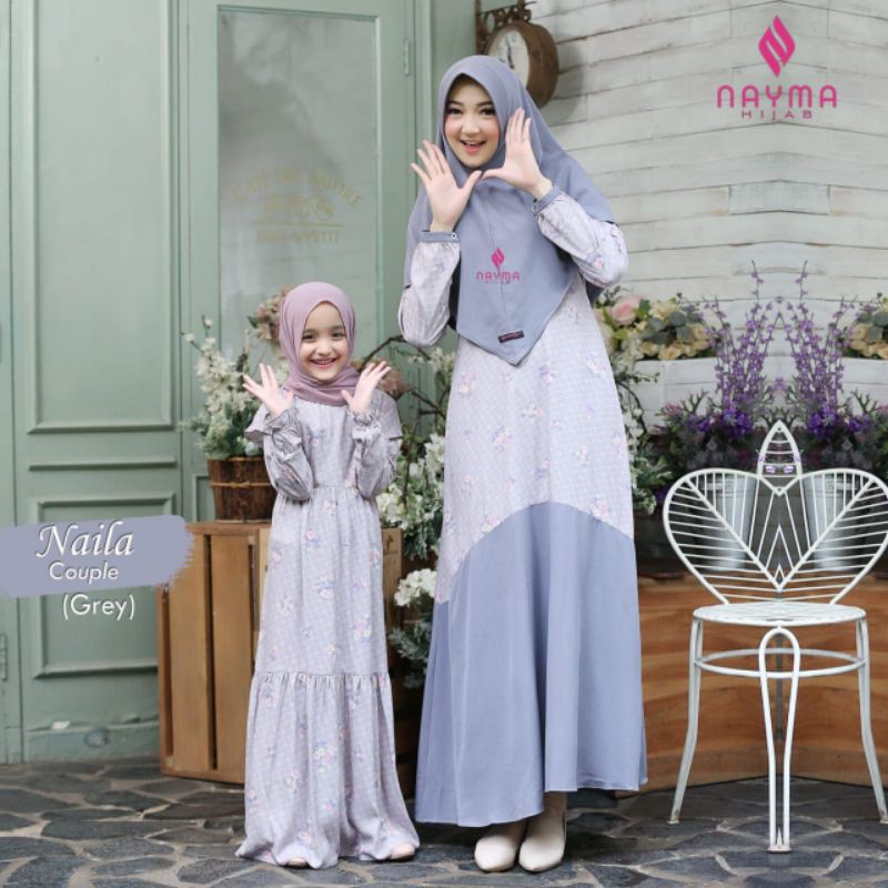Naila Dress Couple by Nayma Hijab