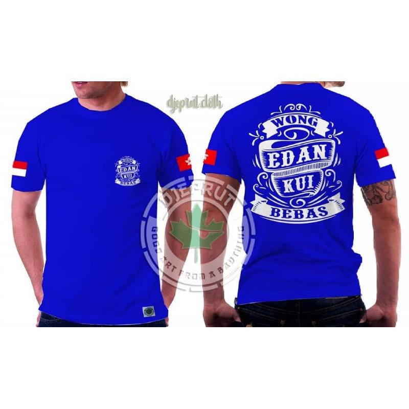 Kaos Wong Edan Kui Bebas | Djeprut Clothing
