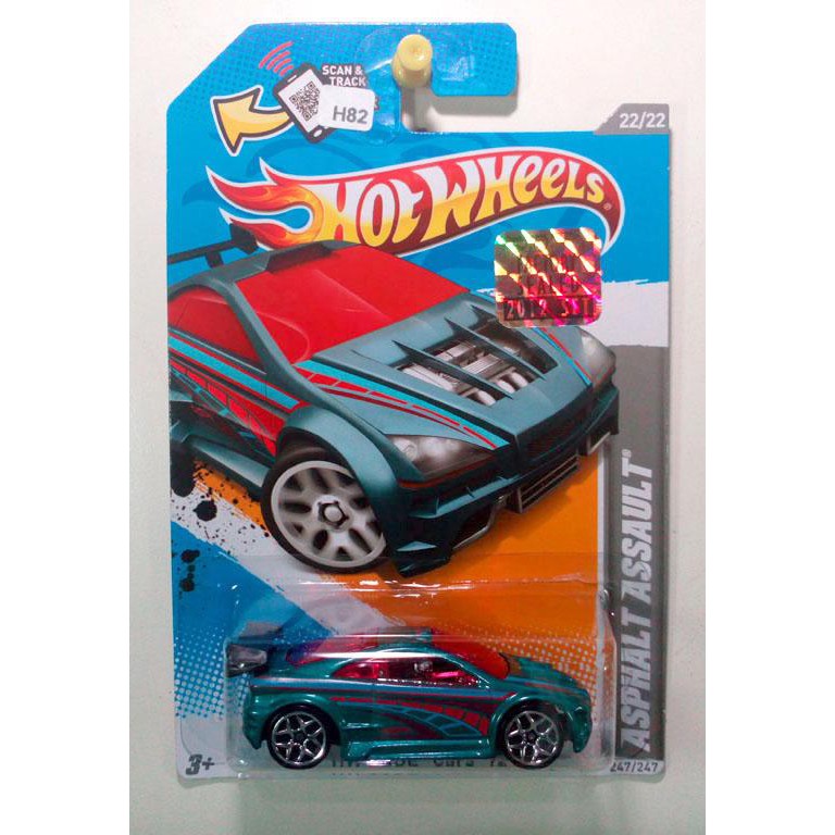 H-82 Hot Wheels Asphalt Assault  Factory Sealed Teal Murah