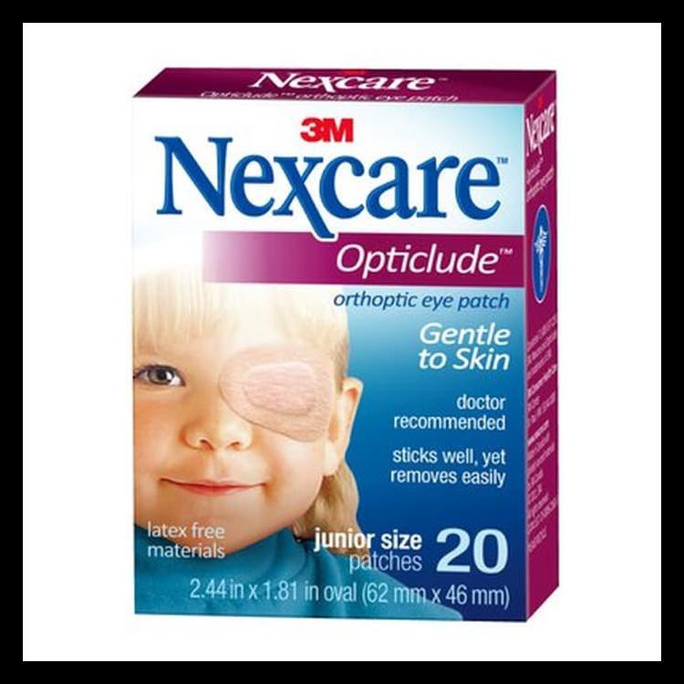 3M Nexcare Opticlude Orthoptic Eye Patch Junior Penutup Plester Mata Langsung Order Sebelum Kehapus