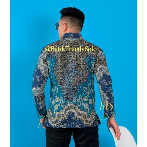 Hem  Kemeja Baju Batik Pria Cowok Laki Laki Slimfit Full Lapis Furing Lengan Panjang Lengan Pendek Original Asli Batik Jumanta Solo Laweyan Size S M L Xl XXL 32