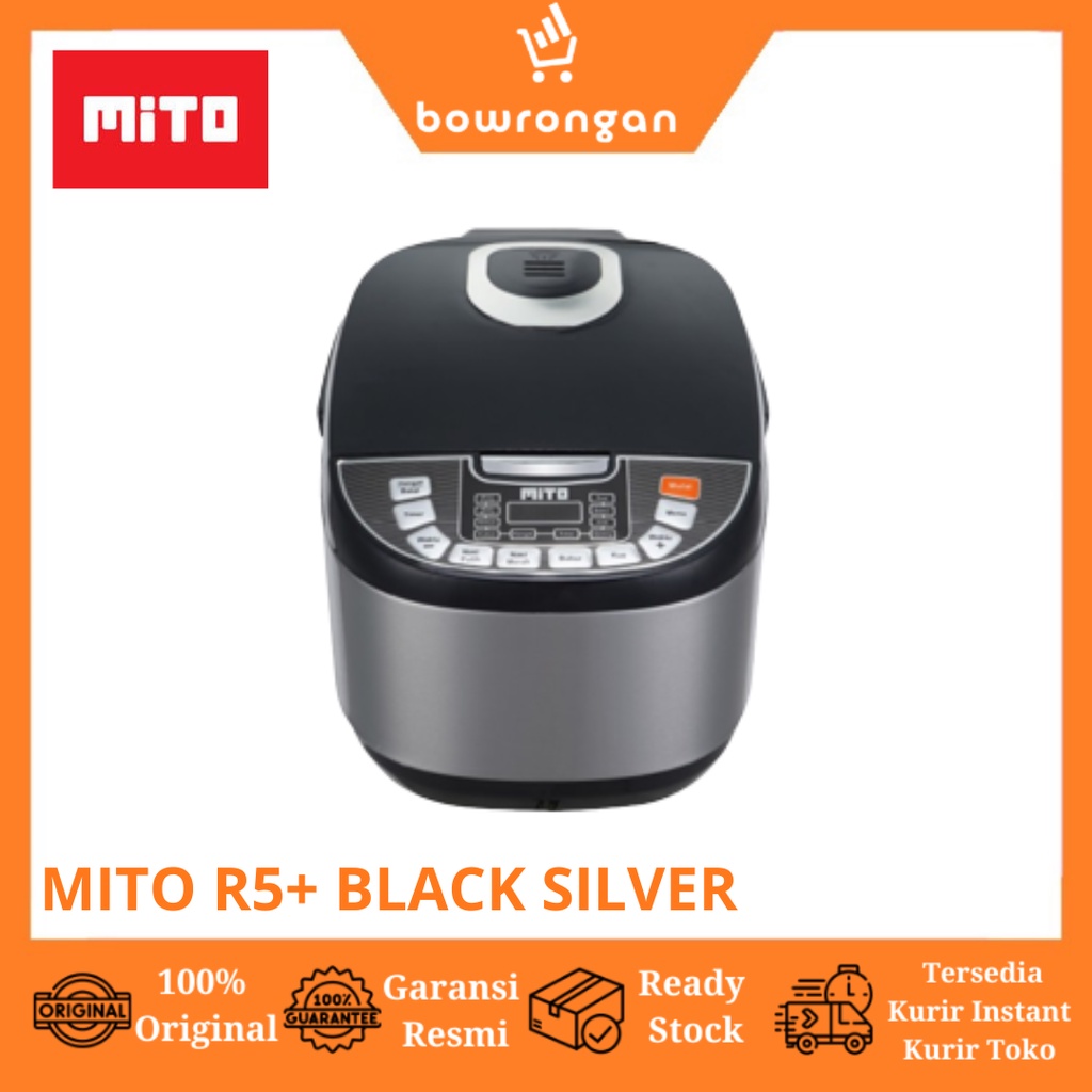 MITO Digital Rice Cooker Multifungsi Penanak Nasi 2 L R5 Plus