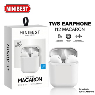 [ GROSIR ] Headset bluetooth inpods I7S TWS I9S Inpods I12 earphone Bluetooth Wireless android MB555