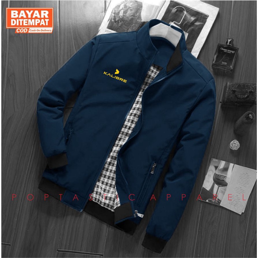 Jaket Musim dingin Jaket parasut pria Bomber hurrington Formal Taslan Waterproof