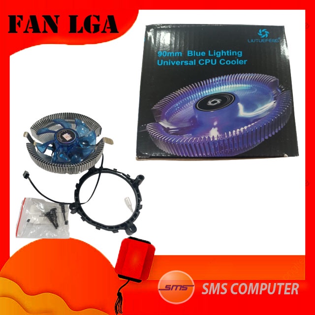 CPU COOLER COMBO AMD & INTEL - FAN LGA UNIVERSAL - FAN PROCESSOR AMD