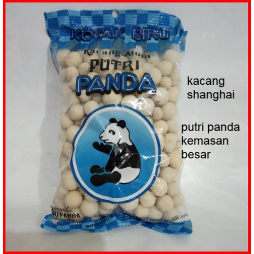 Kacang Shanghai Cap Putri Panda Asli Kacang Atom Kemasan Besar