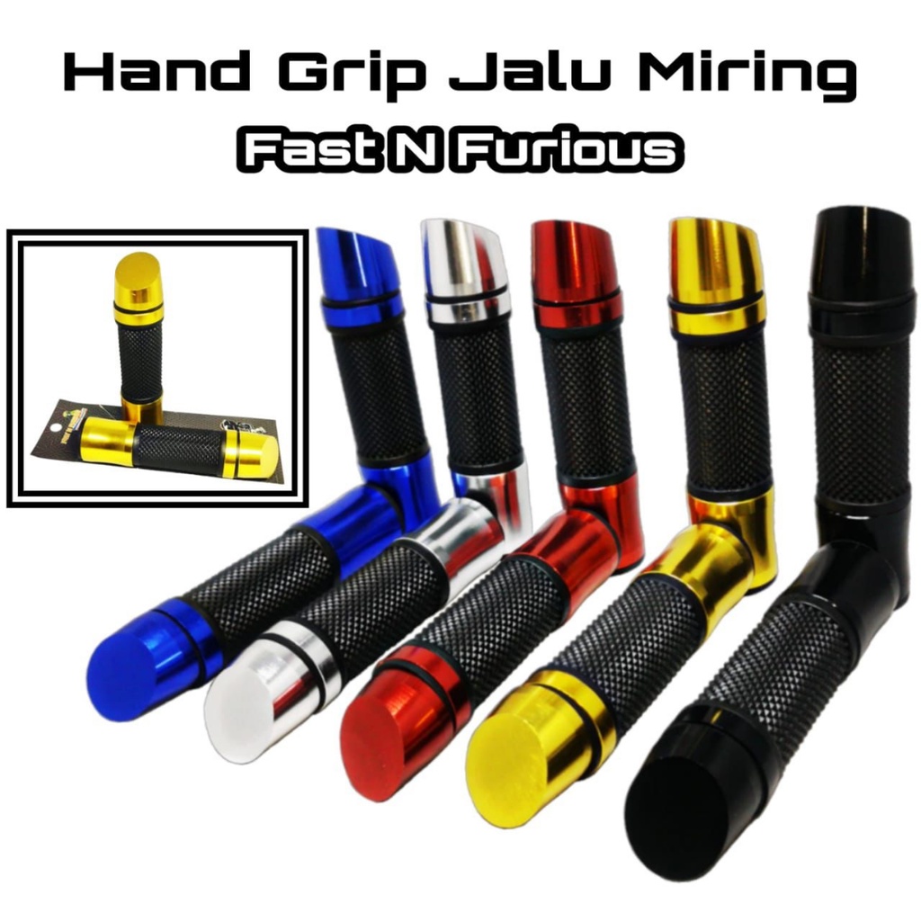 HandGrip Jalu Miring  Model Gincu Bisa Untuk Semua Motor