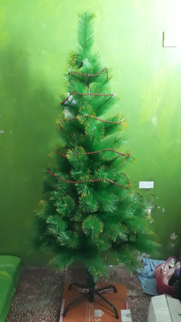 Unitedkits Topi Natal Polos Motif Lampu Dewasa Anak Christmas Hat Topi Natal Xmas Import Cod Batam