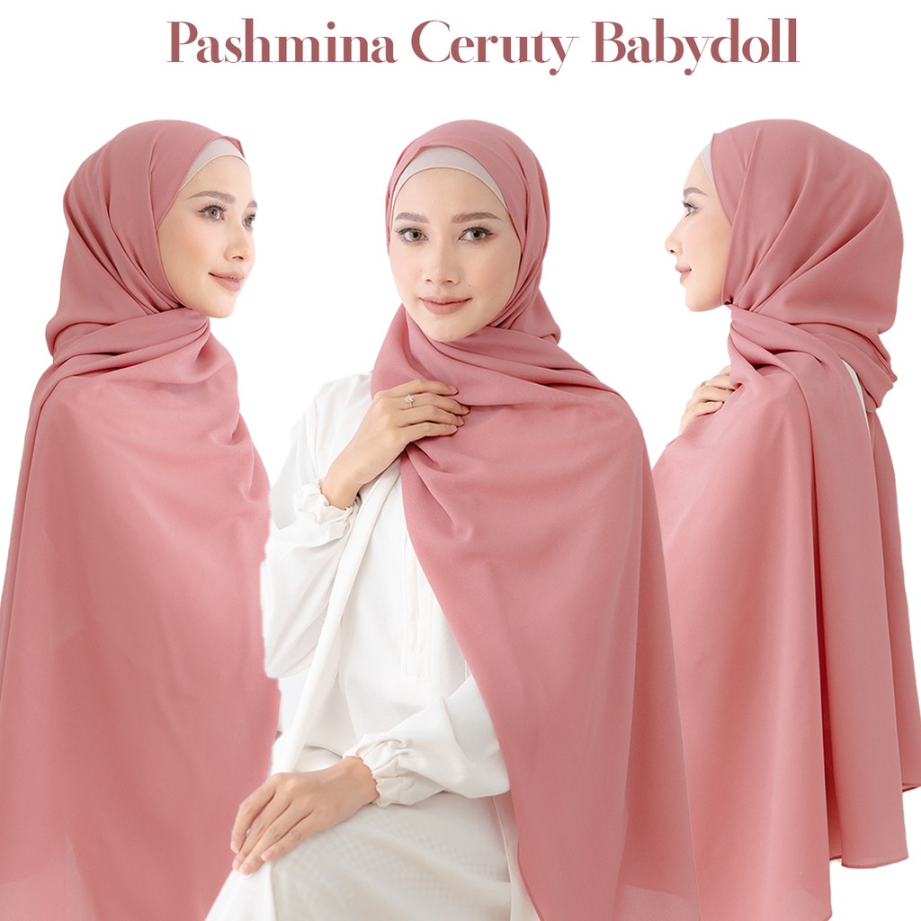 JILBAB PASHMINA CERUTY BABYDOLL PART 2