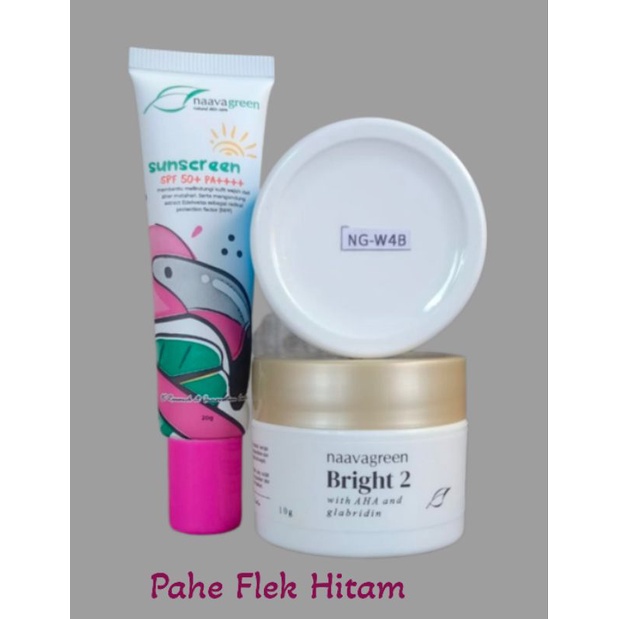 PAKET HEMAT FLEK HITAM NAAVAGREEN - ORIGINAL NAAVAGREEN SKINCARE