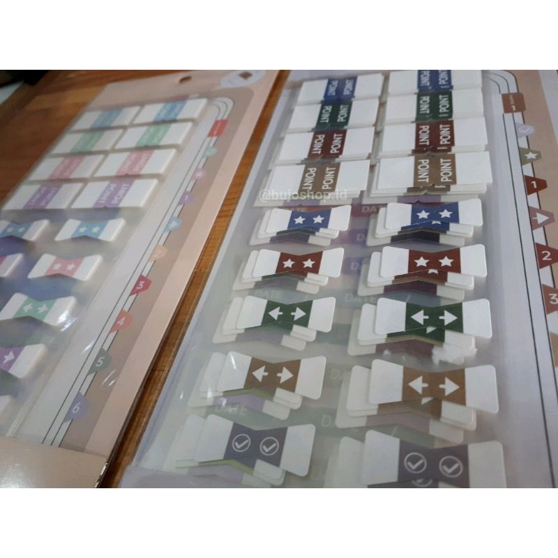 

Stiker Index Bookmark Label Penanda Halaman Buku - Free Packing Aman & Freebies