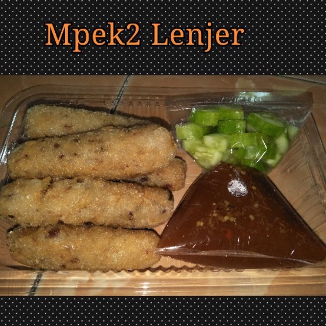 

empek-empek Palembang Wong Kito Galo lenjer