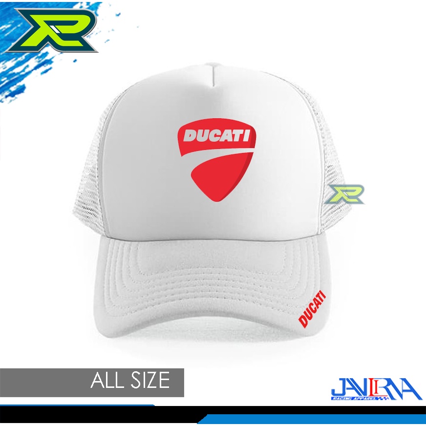 Topi Trucker Snapback Ducati Racing Motogp
