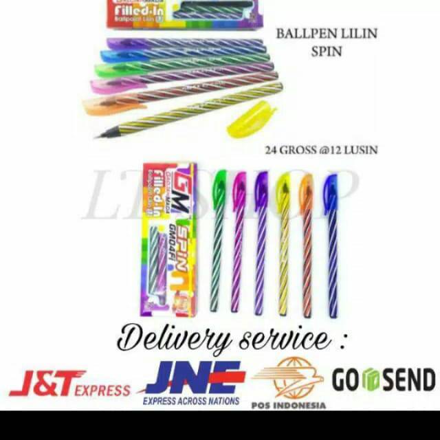 

BALPOIN pulpen pena SPIN murah