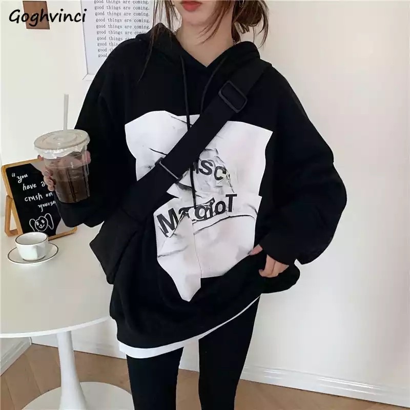 sweater hoodie wanita oversize MARSO HOODIE XXL LD 130 cm switer hoodie cewek jumbo big size