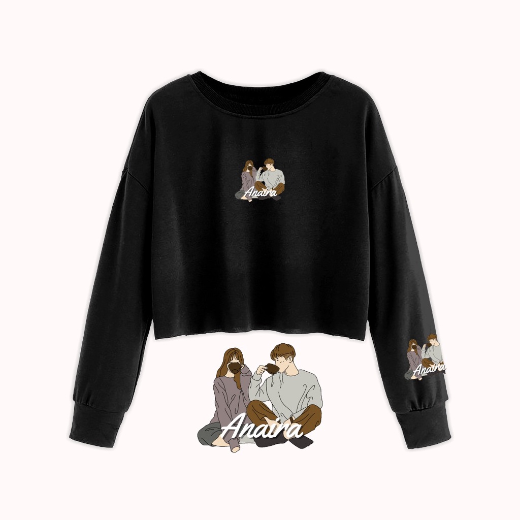 SWEATER COFFEE CROP WANITA ANAIRAOFFICIAL