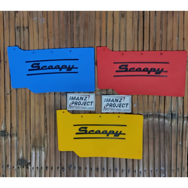 Mudflap Karet Penahan Lumpur Scoopy fi