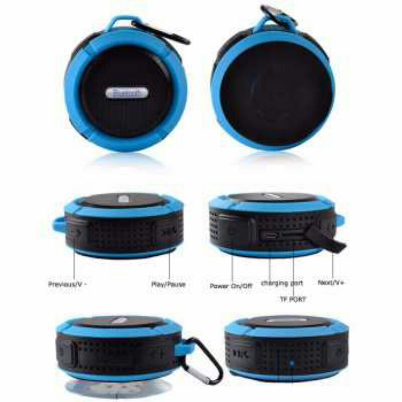 [BISA COD] TAFFWARE Speaker Bluetooth Mini C6 ORIGINAL