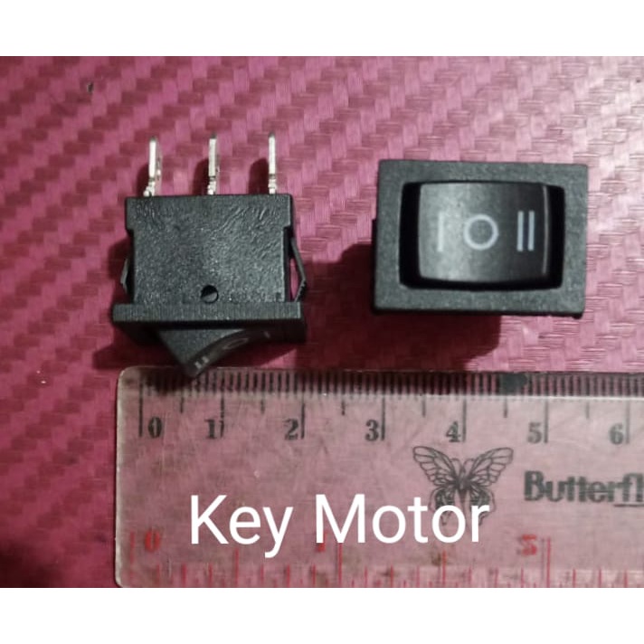 Jual Tombol Switch On Off Kaki 3 - Kaki 2 - Kaki 2 Mini Saklar Motor ...