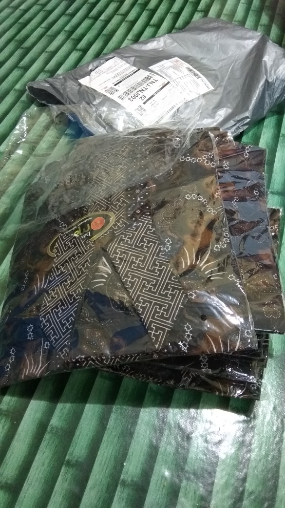 Bswart Batik Hrb026 Kenongo Hem Pendek Padi Pekalongan M L Xl Batik Pria Murah Modern Grosir