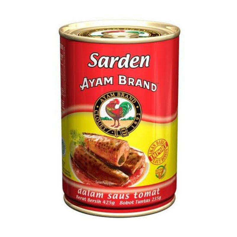 

AYAM BRAND SARDEN 425G