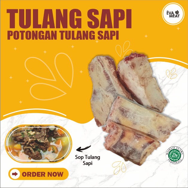 

tulang 1 kg / tulang demiglace / demiglace / tulang papas / tulang buntut / kaldu tulang sapi /