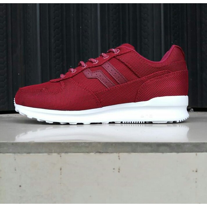 Piero Jogger Full Mesh Burgundy