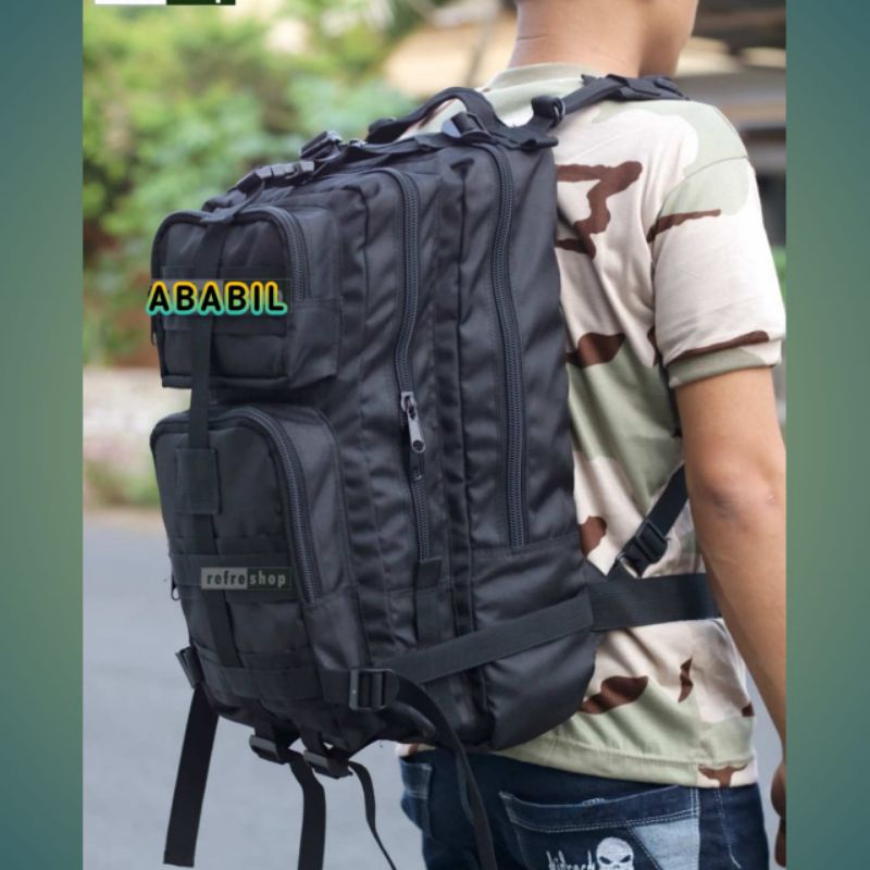 TAS RANSEL LIBANON ARMY CREAM KAPASITAS 50LITER