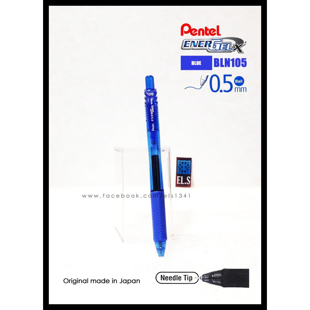

Pentel Energel X 0,5 Biru