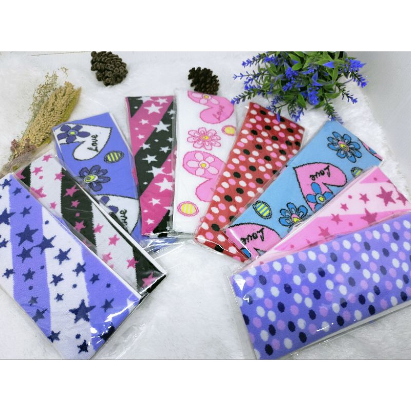 BANDANA MOTIF/ BANDANA KOREA MOTIF ELEGAN HARGA/PCS