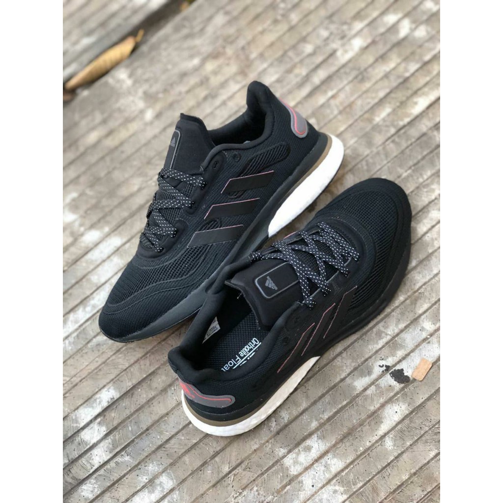 Sepatu Adidas Supernova Boost Black White - ORIGINAL