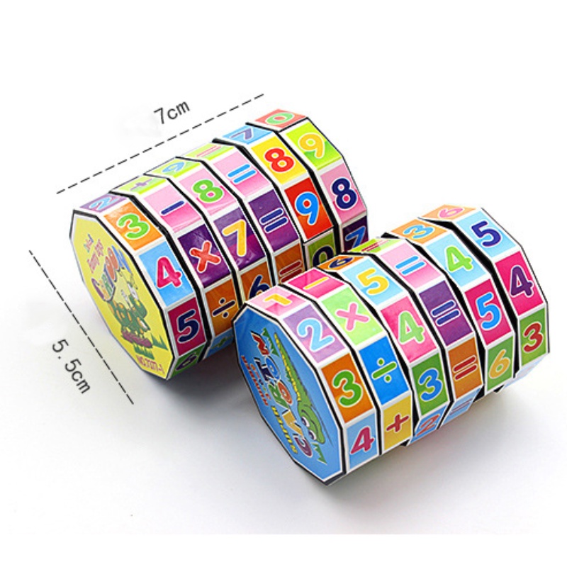 Mainan Kubus Rubik Silinder Digital Untuk Edukasi Anak