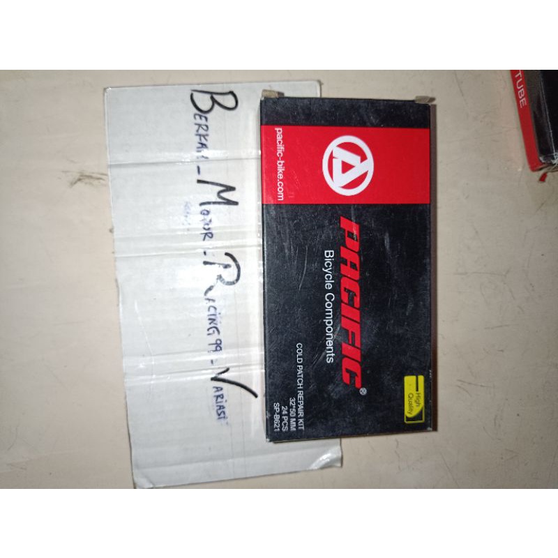 Tip top/Tambal Tempel Ban Mobil/Kereta tip top lem tambal sepeda pacific sp-b621 TAMBAL BAN COLD PAT