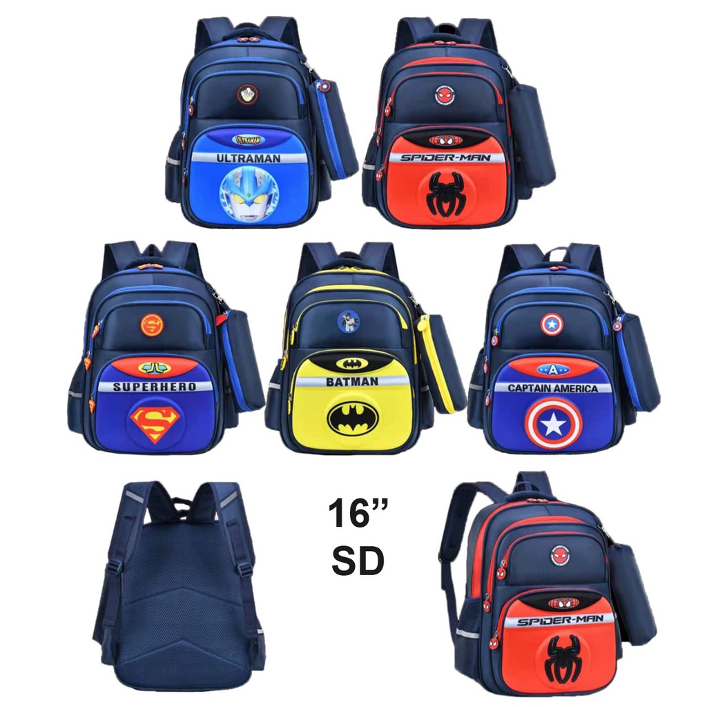 PROMO TERMURAH Tas Ransel Anak Sekolah SD Laki Laki Timbul Ukuran Besar dan Luas