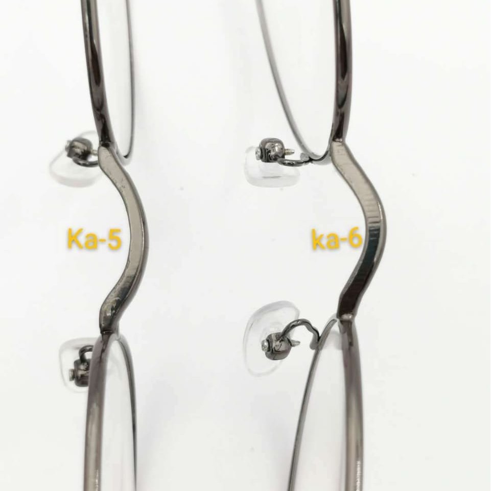 (Rowling)Impor murah Frame Kacamata Wanita dan Pria Gaya Retro Round Eyeglasses Metal Frame Kacamata Fashion-6