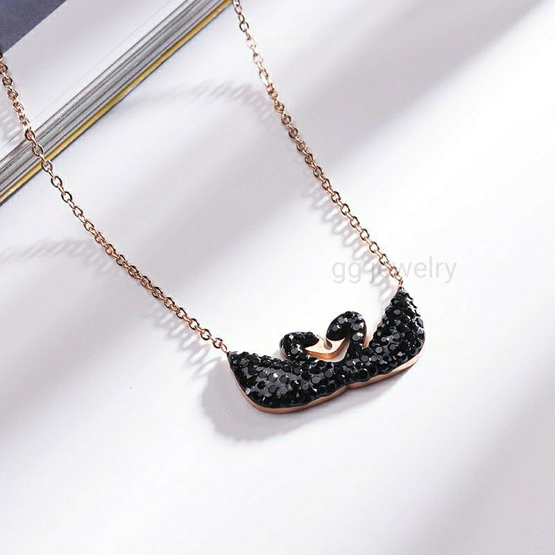 GG Kalung Titanium Premium  aksen Angsa Kembar #KL-115