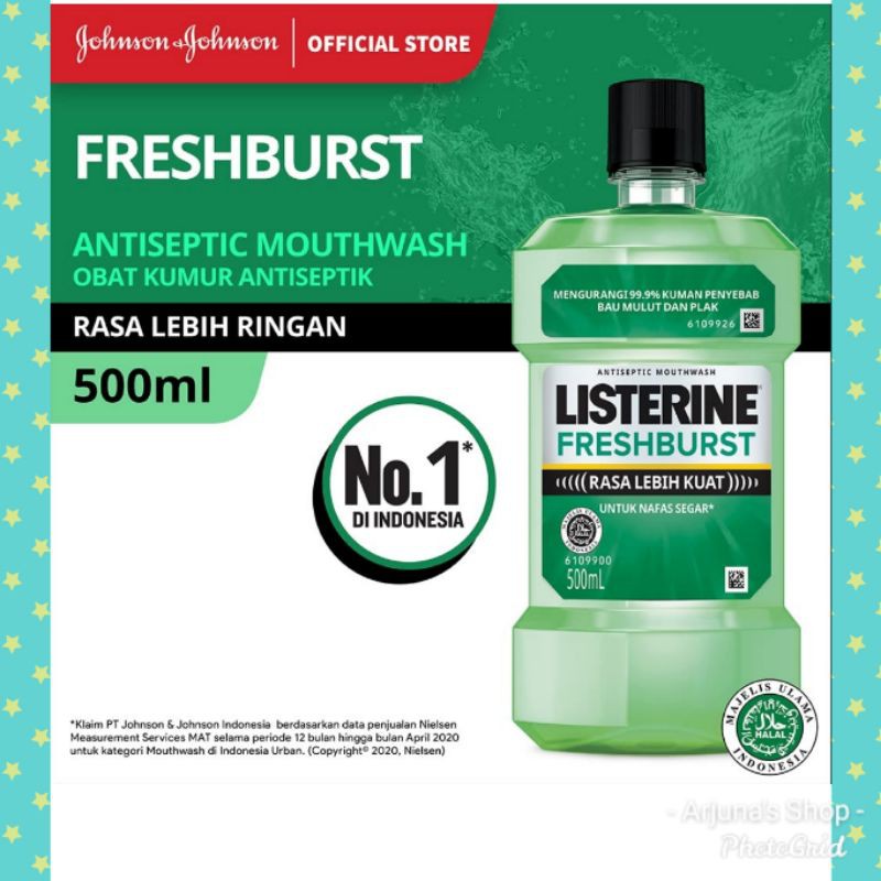 LISTERINE Mouthwash Jumbo 500ml