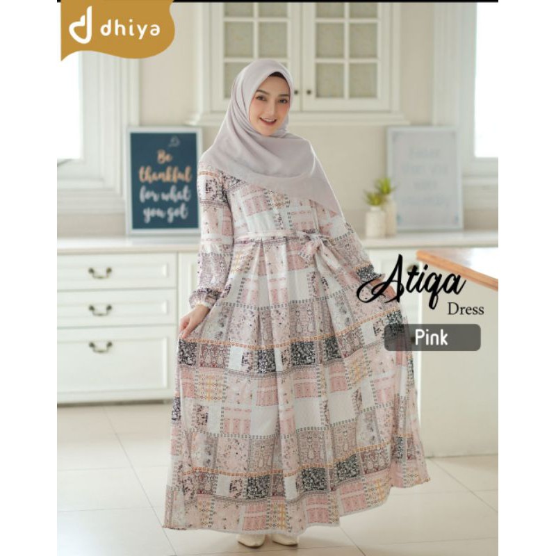ATIQA DRESS BY DHIYA OFFICIAL ORI BUSUI FRIENDLY