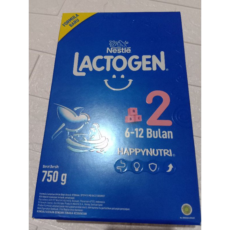 Lactogen 2. 750gr.  dan Lactogen 2. 1kg.