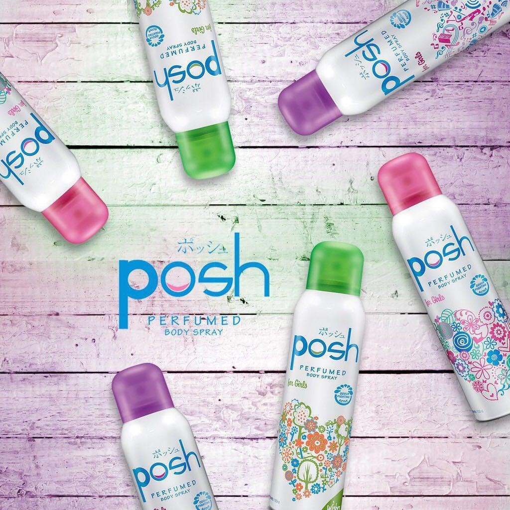 POSH Perfumed Body Spray 150ml BPOM ORIGINAL / Minyak Wangi Parfum Parfume by AILIN