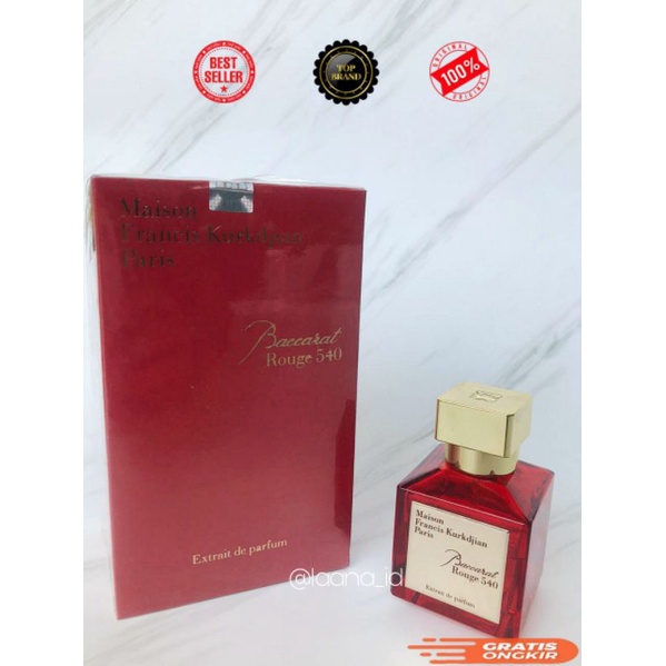 Parfum BACCARAT ROUGE 540 RED ORIGINAL