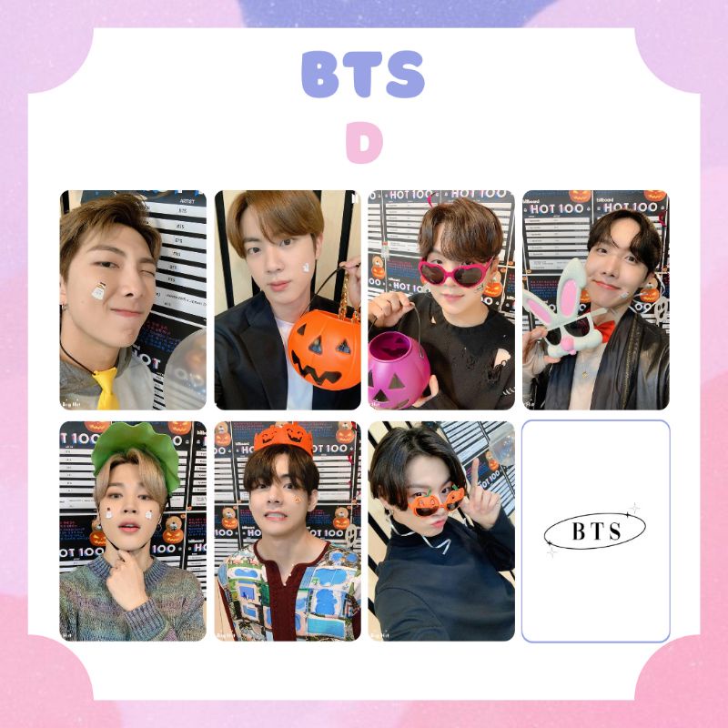 [BTS] PHOTOCARD BTS SELCA NAMJOON JIN SUGA JHOPE JIMIN TAEHYUNG JUNGKOOK ‼️ BACA DESKRIPSI ‼️