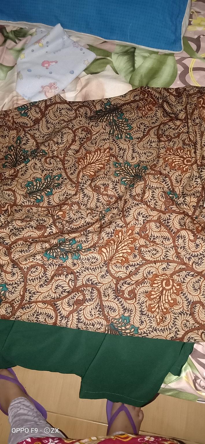 Gamis Batik Manggar, Padi,sekar,cantik,kubis,kipas,daun,kupu,nadine,gendis