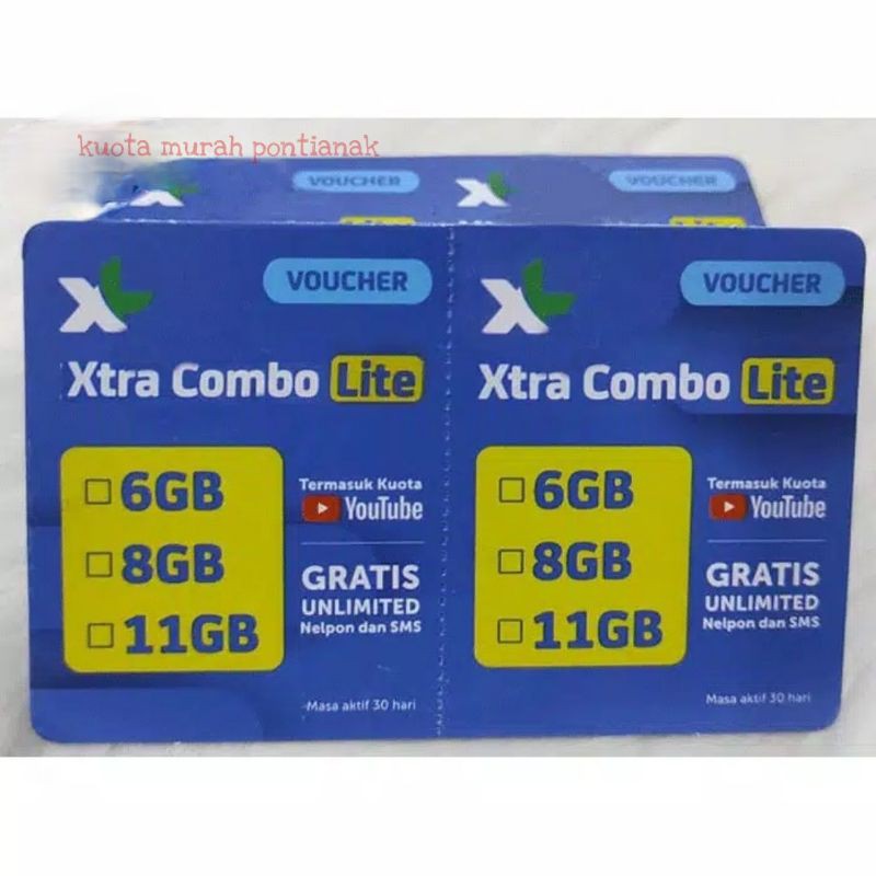 VOUCHER DATA XL COMBO LITE 8 GB Vocer 8gb