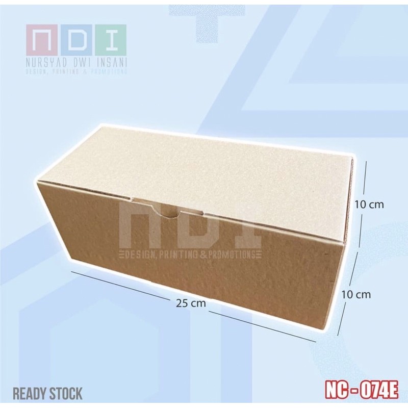 

DUS BOX CORRUGATED 1 PAK (ISI 20 pcs) Uk. 25x10x10cm