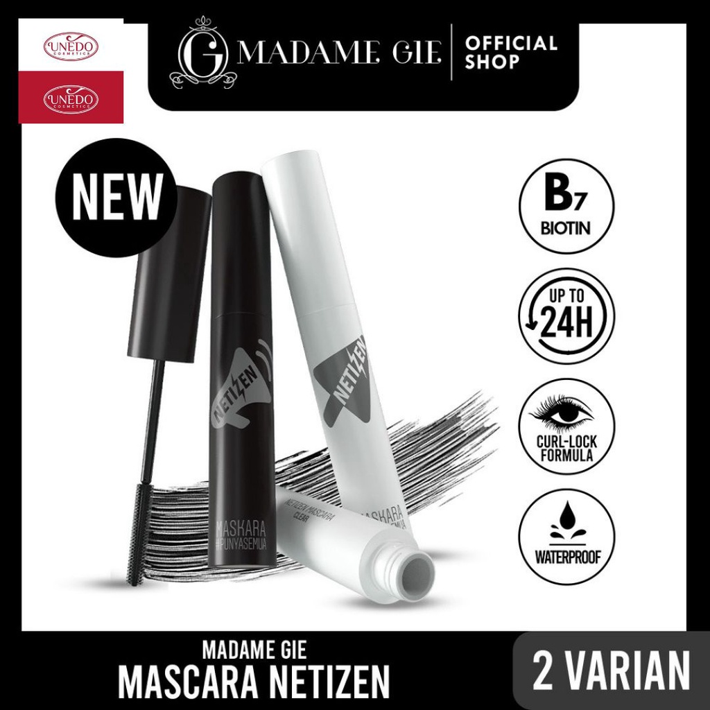 Madame Gie Mascara Netizen-makeUp Maskara Waterproof