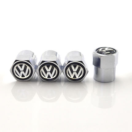 4pcs Tutup Pentil Ban Mobil Untuk Volkswagen Polo Fox Up Golf Gol Voyage Beetle T2 Santana